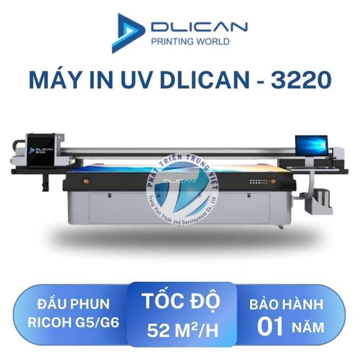 Máy In DLI-3220 UV Flatbed&nbsp;